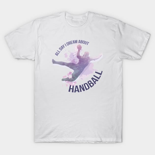 Dream Handball T-Shirt by Shalini Kaushal